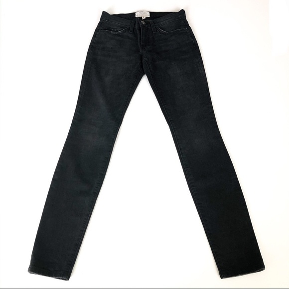 Current/Elliott Black The Ankle Skinny Jean Size 24 - Picture 5 of 11